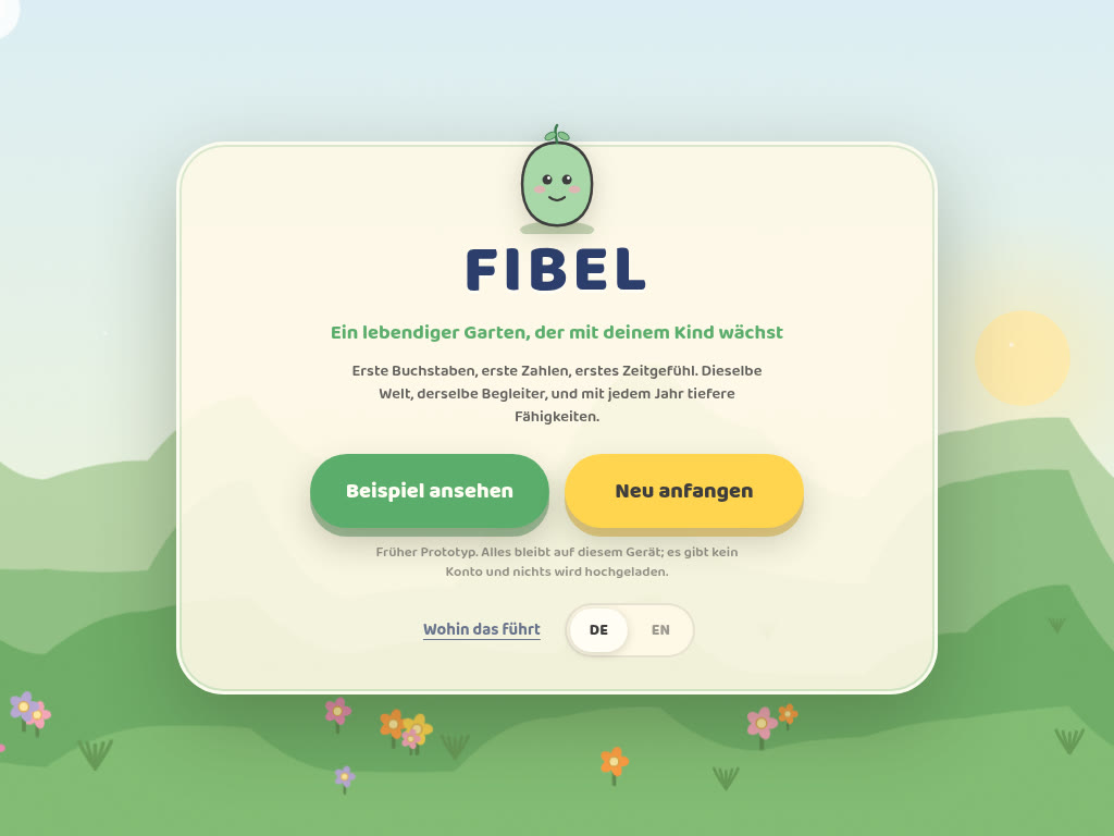 FIBEL — a living garden that grows with your child